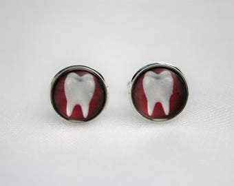 Dental Cufflinks Dentist Jewelry