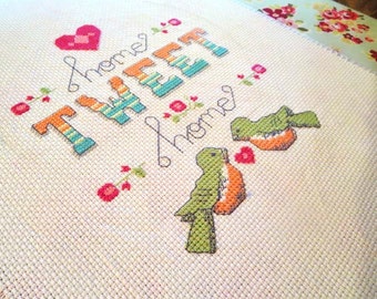Home Tweet Home Cross Stitch Pattern - Instant Download
