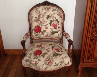Louis XV style bergere Chair