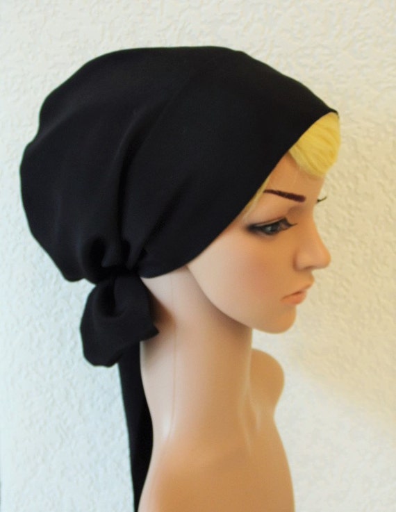 Black hair bad hair day headscarf black head snood