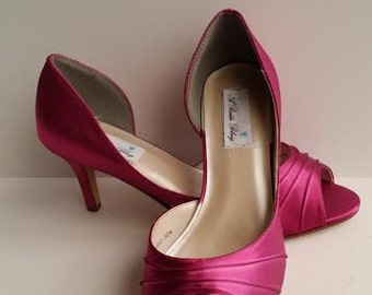 fuschia dress shoes