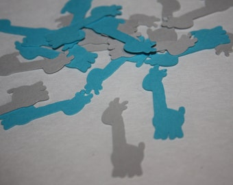200 pieces Giraffe Die Cut Confetti