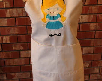 Fairy Tale Apron - Alice In Wonderland