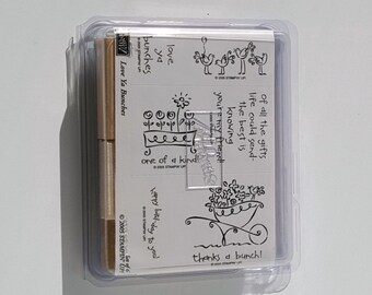 Love Ya Bunches - Stampin' Up! Rubber Stamp Set