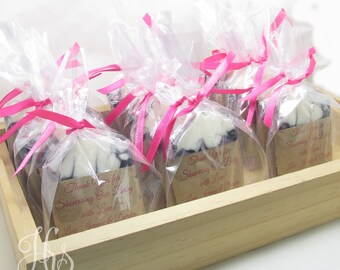 10 Custom Handmade Guest Soap Bar Favors for Weddings, Showers, Parties, Etc. - Natural Homemade Soap, Handmade Soap