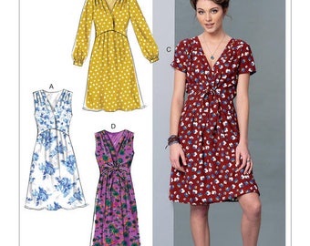 Dress by McCall's M7381 sewing pattern