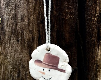 Rustic Christmas Ornaments, Country Christmas Ornaments, Handmade Christmas Ornaments, Unique Christmas Ornaments, White Christmas Ornaments