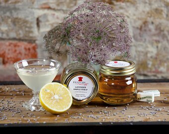 Lavender Simple Syrup 8oz