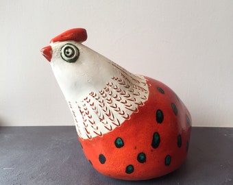 Funky Ceramic Chicken