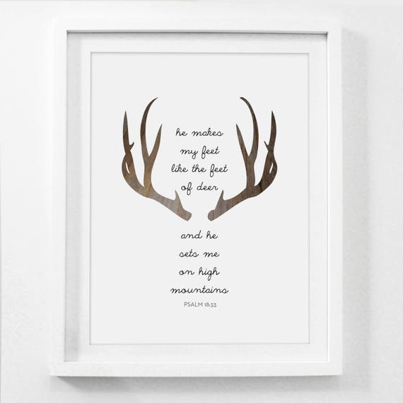 printable art deer bible verse deer prints modern christian printable art deer bible verse deer prints modern christian