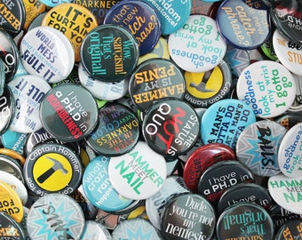Dr Horrible Button Set - Choose 6