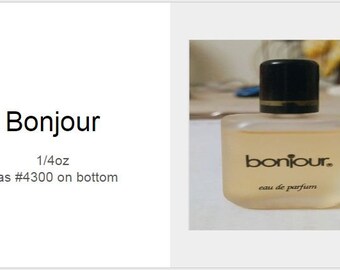 Bonjour-Antique Bottle