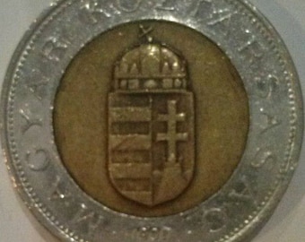 100 Hungarian Forints 1997, Hungarian currency, Money of Hungary, Hungarian coins, Europe coins, Hungarian Forints, Currency of Hungary