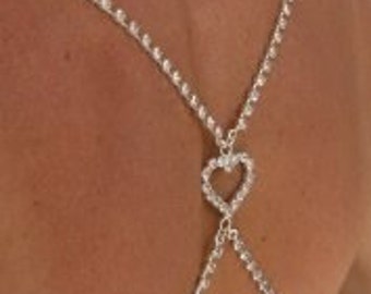 Race Back Backless Bra Strap Sexy Body Jewelry