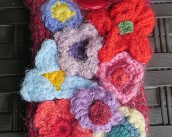 flower explosion mobile phone cover