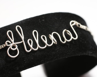 Personalized Sterling Silver Name Necklace