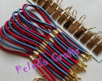 Set of 12 side tensioners for embroidery frames