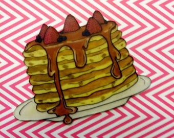 Pancake Breakfast Brooch