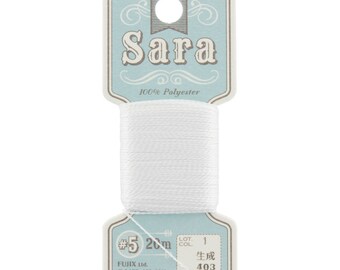 Embroidery FLOSS white Sara 403