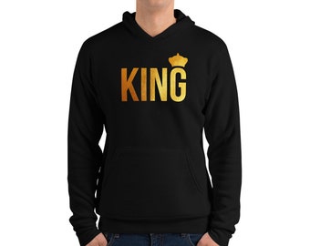 Awesome King Printed T-Shirt for Kings Prince Men