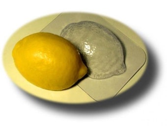 Lemon - plastic soap mold soap making soap mould molds soap mold