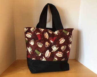 Large Tote Bag, Reusable Bag, Grocery Bag