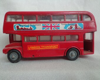 Budgie A.E.C." Routemaster" 64 Seater Diecast Doubledecker London Bus, Made in England