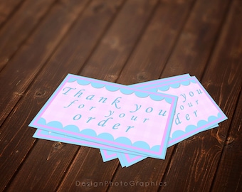 Thank you for your order cards - Instant Download