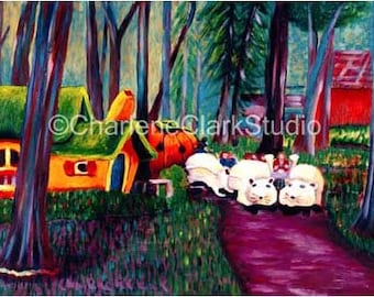 Enchanted Forest - Cinderella's Pumpkin Carriage and Mice