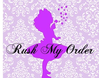 Rush order use ONLY if APPROVED by shop owner