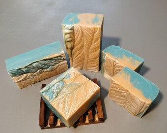 Oak, Mandarin, Cinnamon, Vanilla Scented // Handmade Soap // Small Batch // Cold Process Soap // Autumn Soap // Bar Soap // Large Soap
