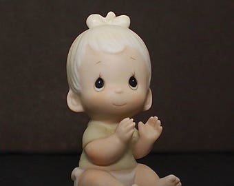 Precious Moments Toddler/Baby Girl Clapping Hands