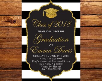 college graduation party invitations
