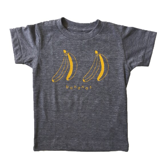 BANANA Toddler Tee - Gray