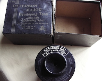 A old vintage Paterson Major developing processing tank film 127 120 620 116
