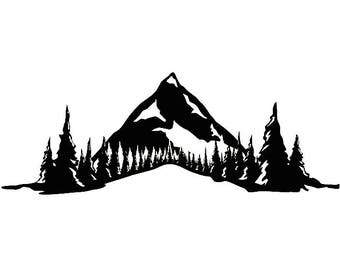 Free Free 265 Mountain Scene Svg SVG PNG EPS DXF File