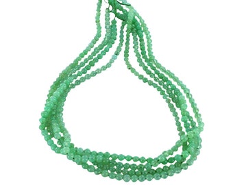 CHRYSOPRASE BEADS Round Mint Green 4.5mm