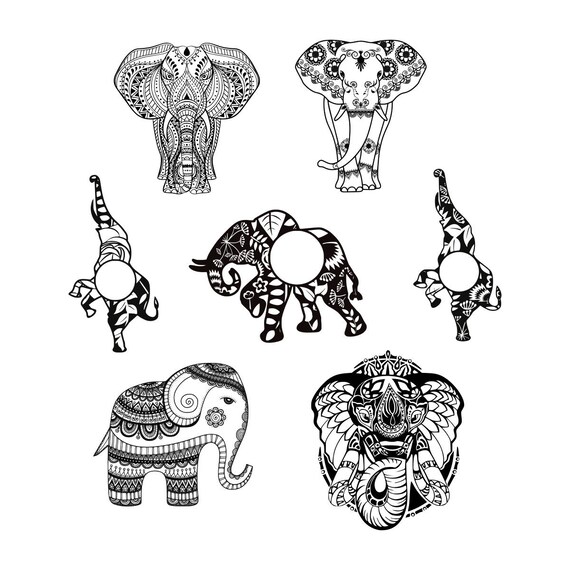 Free Free Free Baby Elephant Mandala Svg Cut File 470 SVG PNG EPS DXF File