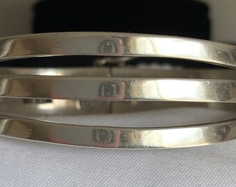 Vintage Silver Modernistic Bracelet