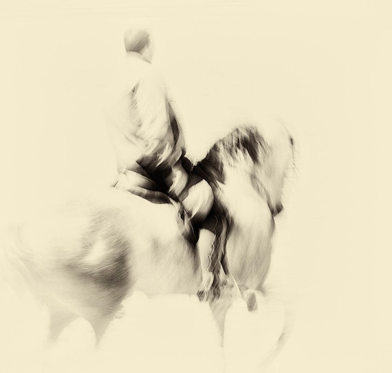 Horse Prints, "THE SPANISH RIDER". Horse Photography, Equine Print, Square Print, Spanish Print, Fine Art photography, Spanish Horse
