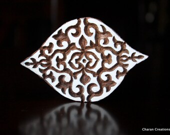 Textile Stamp, Pottery Stamp, Indian Wood Stamp, Tjaps, Blockprint Stamp, Printing Block Stamp- Moroccan Design