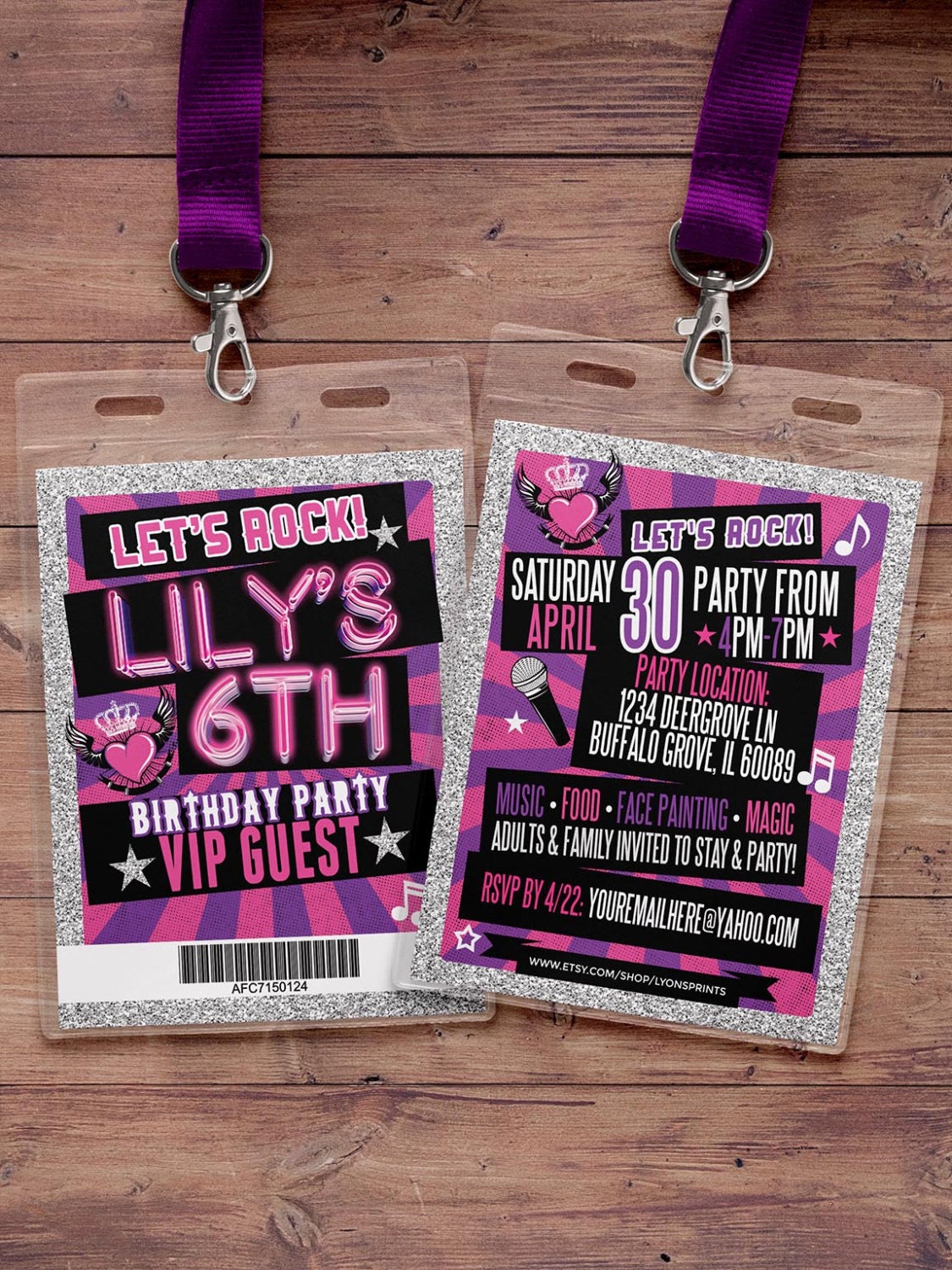 retro neon vip pass backstage pass vip invitation backstage pass template