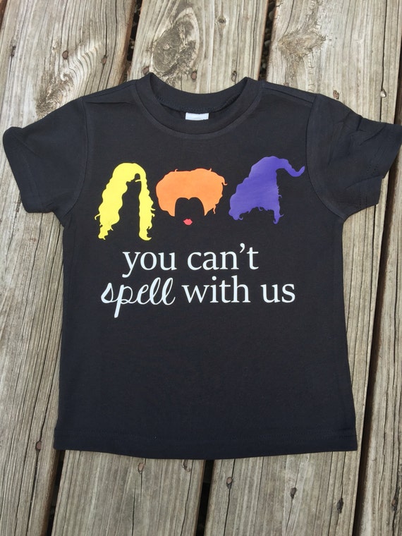 hocus pocus t shirt i put a spell on you