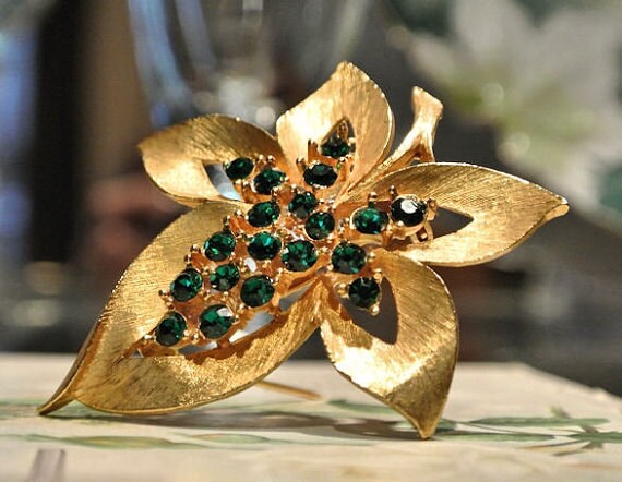 Jonette Rhinestone Brooch