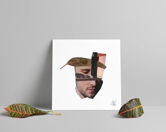The man in Search (collage)