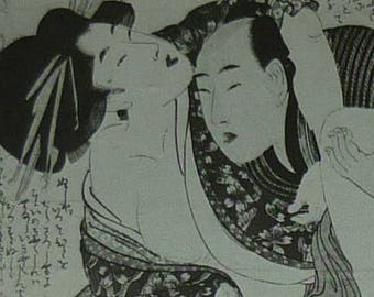Shunga and japanese erotic print