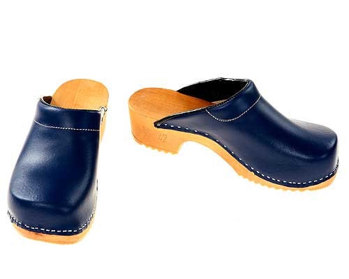 ethics stylish blue rubber clogs for men's
