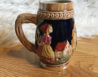 Decorative Stein Tankard
