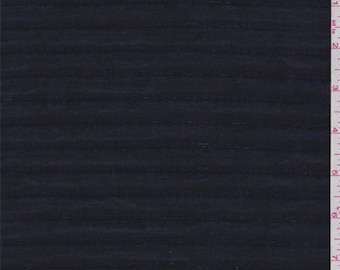 Indigo Denim Look Quilted Jacketing, Fabric By The Yard