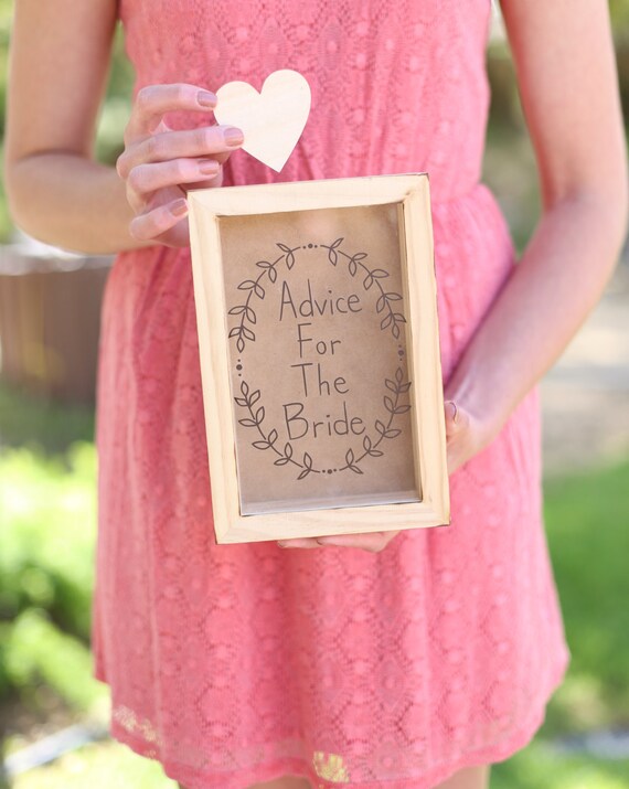 Items similar to Rustic Wedding Guest Book Alternative Shadowbox